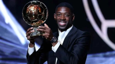 ব্যালন ডি’অর- এর পর  ফিফা ‘দ্য বেস্ট’ জিতলেন দেম্বেলে