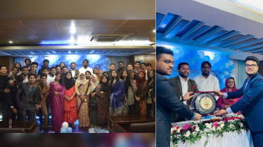 উত্তরায় অনুষ্ঠিত হলো ডুসাউ’র নবীনবরণ ও বিদায় সংবর্ধনা