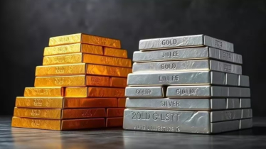 প্রথমবার প্রতি আউন্স রুপা ১০০ ডলার ছাড়িয়েছে, সোনার বাজারও চড়া