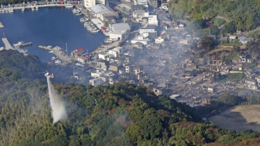 জাপানে এক রাতে পুড়ে গেলো ১৭০ ভবন  