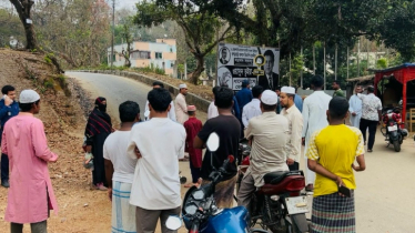 মানিকছড়িতে পিকআপের ধাক্কায় পুলিশ দম্পতির আট বছরের শিশু নিহত