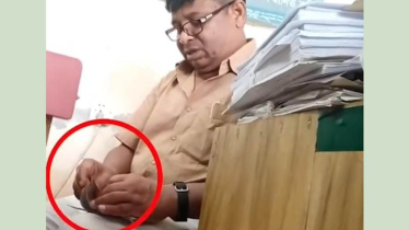 এবার প্রকৌশলীর ঘুসের টাকা গুনে পকেটে নেওয়ার ভিডিও ভাইরাল