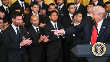 ট্রাম্পের সঙ্গে যে কারণে দেখা করলেন মেসি