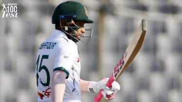 শততম টেস্টে সেঞ্চুরি করলেন মুশফিক 
