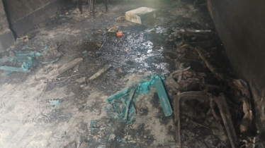 এবার বিএনপির নির্বাচনী ক্যাম্পে আগুন