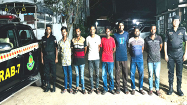 নোয়াখালীতে গণপরিবহনে চাঁদাবাজি, টাকা ও রশিদবইসহ আটক ৭