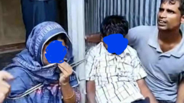 রাজবাড়ীতে পরকীয়ার অভিযোগে প্রবাসীর স্ত্রী ও গৃহশিক্ষককে খুঁটির সঙ্গে বেঁধে নির্যাতন