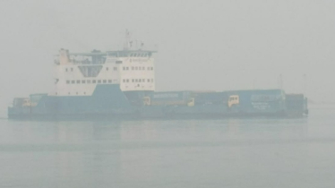 ঘন কুয়াশায় দৌলতদিয়া-পাটুরিয়া নৌরুটে ফেরি চলাচল বন্ধ