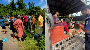 সাজেক থেকে ফেরার পথে জীপ খাদে পরে খুবি শিক্ষার্থী নিহত, আহত ১১