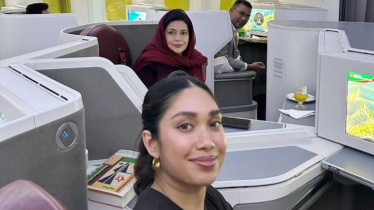 স্ত্রী-কন্যাসহ দেশের পথে তারেক রহমান