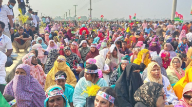 বিসিক শিল্প পার্কের জনসভায় তারেক রহমান 