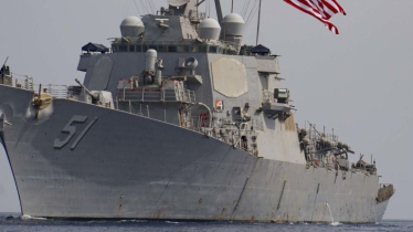 এবার ইসরাইলের বন্দরে ভিড়লো মার্কিন যুদ্ধজাহাজ (ভিডিও)