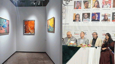 ২৪তম ঢাকা আন্তর্জাতিক চলচ্চিত্র উৎসবে চলছে শিল্পকর্ম প্রদর্শনী