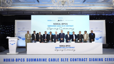 নকিয়ার সঙ্গে বিপিসিএস কনসোর্টিয়াম সদস্যদের এসএলটিই চুক্তি স্বাক্ষর