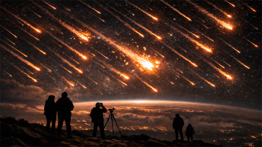 আকাশে পুড়ছে হাজারো স্যাটেলাইট, বদলাচ্ছে রাতের আকাশ