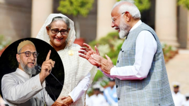 মোদির বোন সেজে যে দিল্লি বসে আছে তাকে বাংলাদেশে পাঠান: ওয়াইসি