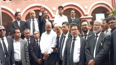 নিষিদ্ধ আওয়ামী লীগ নেতাদের জামিন, আইনজীবীদের বিক্ষোভ নিষিদ্ধ আওয়ামী লীগ নেতাদের জামিন, আইনজীবীদের বিক্ষোভ