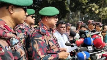 ‘নির্বাচনে কোনো ধরণের মারণাস্ত্র ব্যবহার করবে না বিজিবি’  