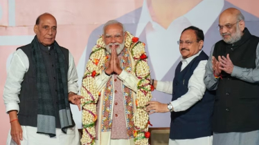 বিহার জয়ের পর এবার পশ্চিমবঙ্গ দখলের হুংকার মোদির (ভিডিও) বিহার জয়ের পর এবার পশ্চিমবঙ্গ দখলের হুংকার মোদির (ভিডিও)