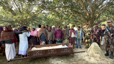 সীমান্তে ভারতীয় নারীর মরদেহ শেষবারের মতো দেখলেন বাংলাদেশি স্বজনরা