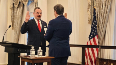 বাংলাদেশে ফিরতে পেরে আনন্দিত নতুন মার্কিন রাষ্ট্রদূত ব্রেন্ট ক্রিস্টেনসেন