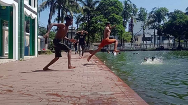 সিলেট পুড়ছে মৌসুমের সর্বোচ্চ তাপমাত্রায়