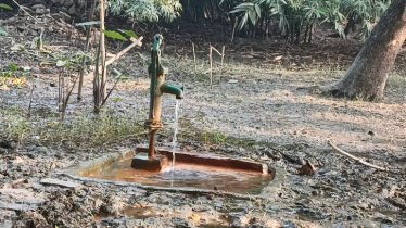এ যেন জাদুর টিউবওয়েল, অনবরত পানি ঝরছে ঝরনার মতো (ভিডিও)