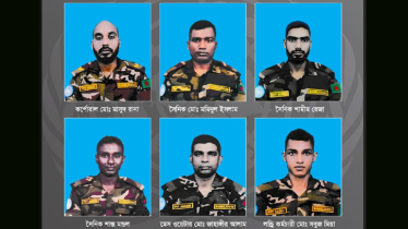 লাল-সবুজ পতাকায় মোড়ানো ৬ কফিন, শনিবার সকালে নামবে ঢাকায়