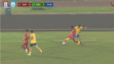 ব্রাজিলের দলের কাছে ৪-০ গোলে হারলো বাংলাদেশের ক্লাব