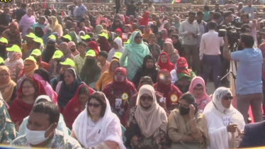 তারেক রহমানের জনসভা: ময়মনসিংহ সার্কিট হাউজ মাঠে জনস্রোত