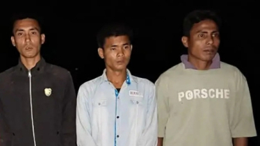 বাংলাদেশে অনুপ্রবেশকালে আরাকান আর্মির ৩ সদস্য আটক