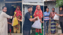 ভোলার চর পাতিলা ও কুকরি-মুকরিতে ১৫০ পরিবারকে ত্রাণ ও ঈদ উপহার প্রদান