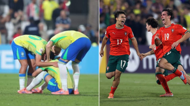 উত্তেজনা ছড়িয়ে টাইব্রেকারে হেরে বিদায় ব্রাজিলের, ফাইনালে পর্তুগাল