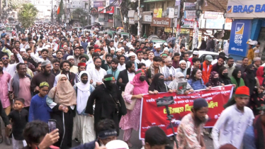 শহীদ ওসমান হাদি হত্যার বিচার দাবিতে চট্টগ্রামে বিক্ষোভ