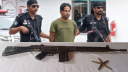 রোহিঙ্গা ক্যাম্পে মিললো মিয়ানমারের আইন শৃংখলাবাহিনীর অস্ত্র