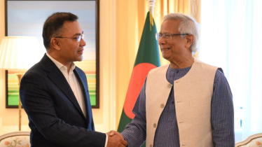 লন্ডনে ড. ইউনূসের সাথে তারেক রহমানের বৈঠক শুরু