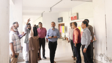 বুয়েটের বিশেষজ্ঞ সদস্যের সমন্বয়ে কারিগরি কমিটির ঢাবির সূর্যসেন হল পরিদর্শন