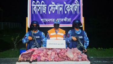 ৪৫ কেজি হরিণের মাংস ও ১২টি পা ফেলে পালালো চোরাশিকারীরা