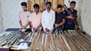 রাতভর অভিযান: দেশীয় অস্ত্র ও মাদকসহ ৪ শীর্ষ সন্ত্রাসী আটক