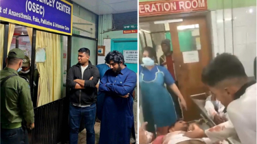 গুলিবিদ্ধ হাদির ইমার্জেন্সি কক্ষের বাইরে কাঁদছেন হাসনাত-রিফাত