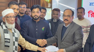 ঢাকা-৬ আসনে লড়তে মনোনয়নপত্র জমা দিলেন ইশরাক হোসেন