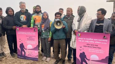 কুড়িগ্রাম থেকে ভোলা: মাসফিকুলের ৬০০ কি.মি ‘ক্রস-কান্ট্রি হাইকিং’ শুরু