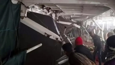 ঘন কুয়াশায় মেঘনায় দুই লঞ্চের সংঘর্ষ, নিহত ২