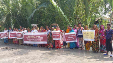 খাদ্য, ভূমি, জল ও জলবায়ু ধ্বংসের জন্য ক্ষতিপূরণ চায় মোংলাবাসী