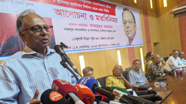 কালো টাকার মালিকরা মিডিয়া রেখেছে তাদের অপকর্ম জায়েজ করতে: মাহমুদুর রহমান