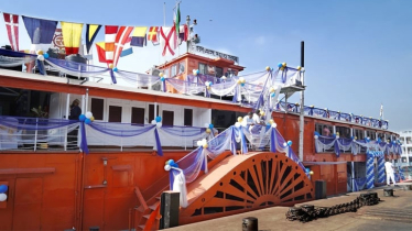 প্রমোদতরী হিসেবে চালু হলো শতবর্ষী প্যাডেল স্টিমার ‘পিএস মাহসুদ’