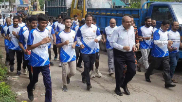 জুলাই অভ্যুত্থান স্মরণে জেলায় জেলায় প্রতীকী ম্যারাথন