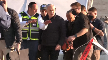 তিনদিন পর প্রকাশ্যে এলেন নেতানিয়াহু, ধন্যবাদ দিলেন ট্রাম্পকে