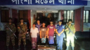 রাজবাড়ীর পাংশায় যৌথবাহিনীর অভিযানে অস্ত্রসহ আটক ৩