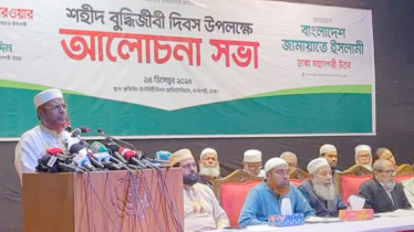 বুদ্ধিজীবী হত্যাকাণ্ড ছিল ভারতীয় গোয়েন্দাদের ষড়যন্ত্রের অংশ: গোলাম পরওয়ার